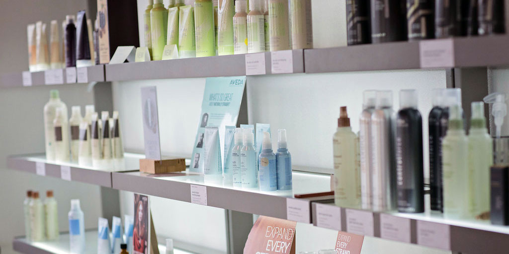 Products in salon image
